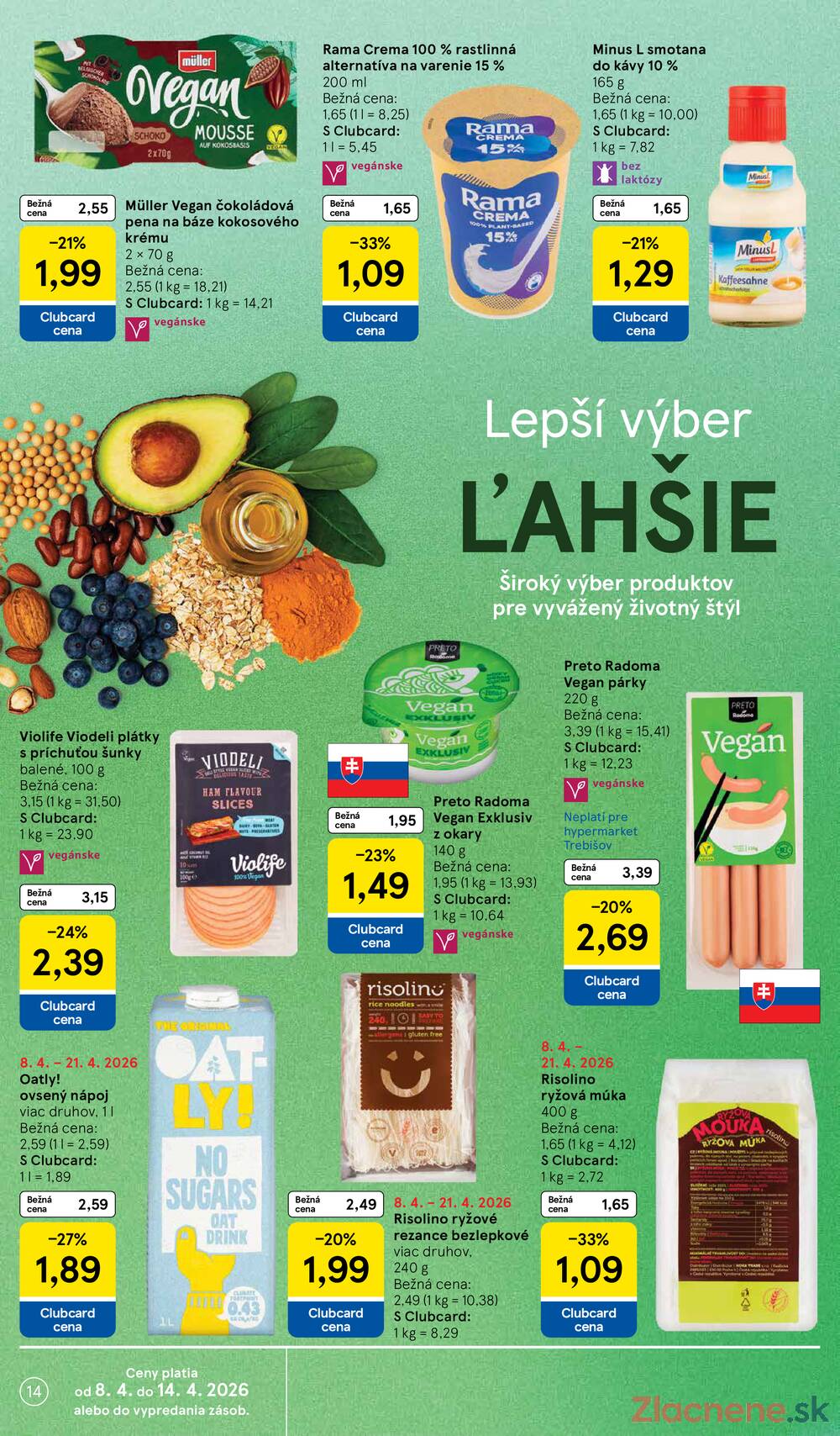 Leták Tesco - Tesco malé hypermarkety 7.4. - 14.4. - strana 14 Leták Tesco - Tesco malé hypermarkety 7.4. - 14.4. - strana 14