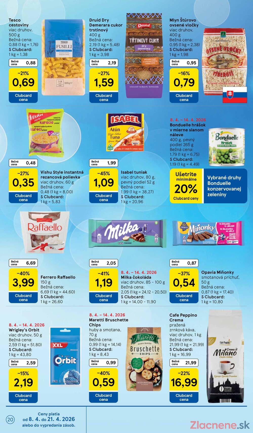 Tesco malé hypermarkety 7.4. - 14.4.