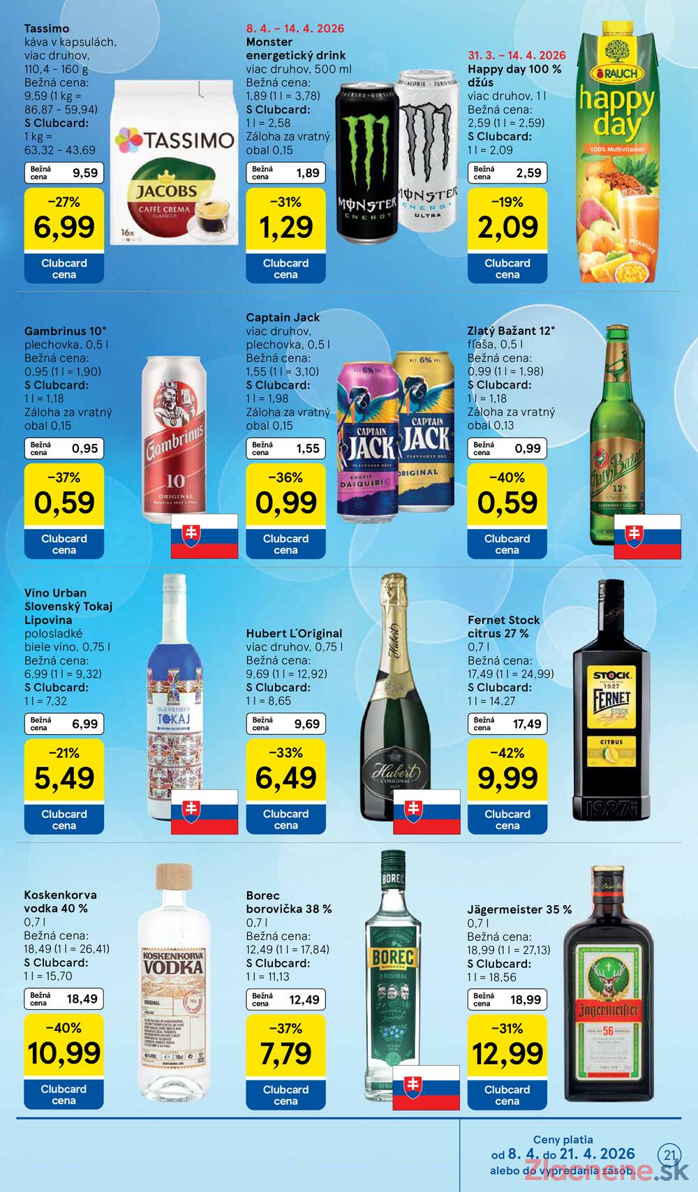 Tesco malé hypermarkety 7.4. - 14.4.