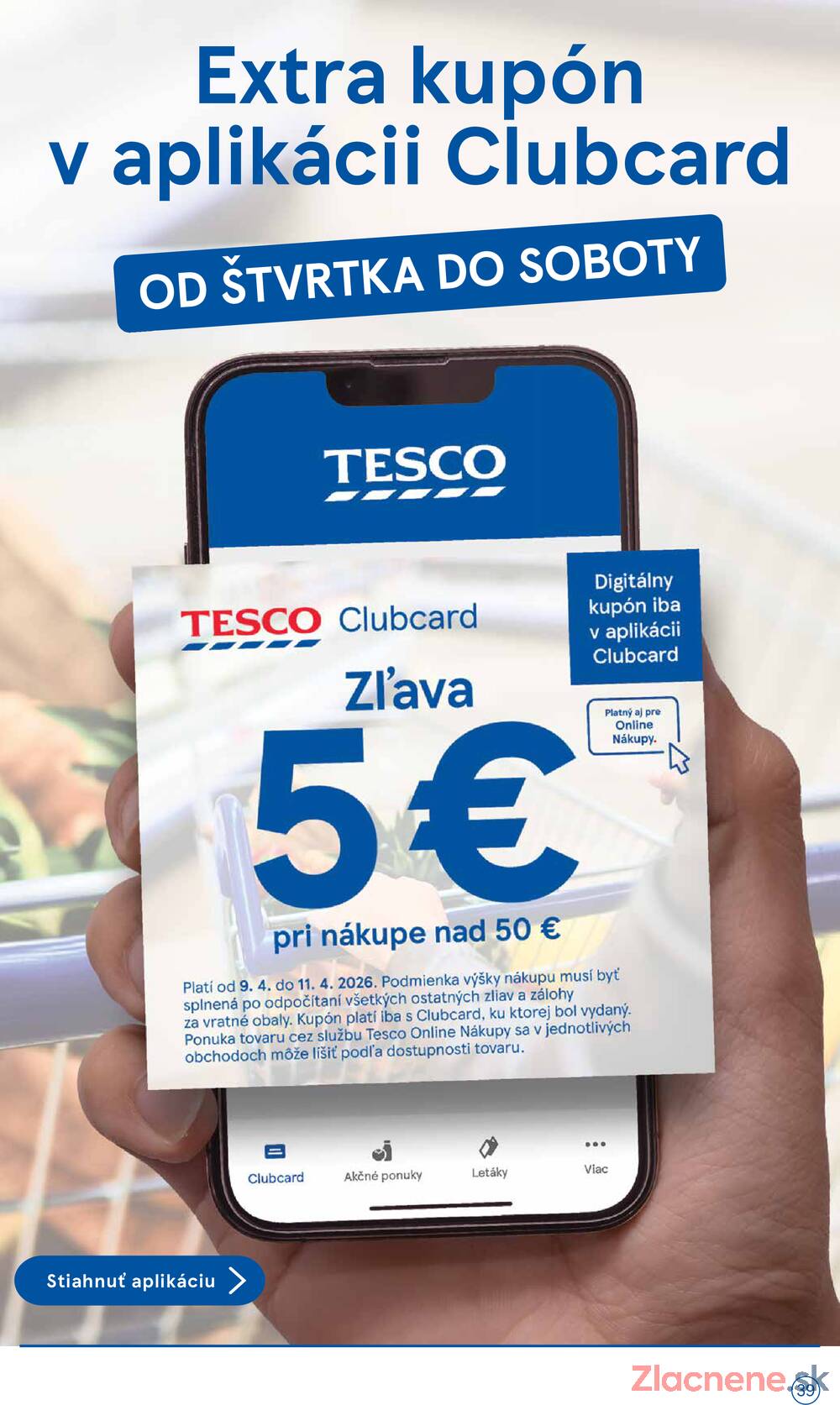 Tesco malé hypermarkety 7.4. - 14.4.
