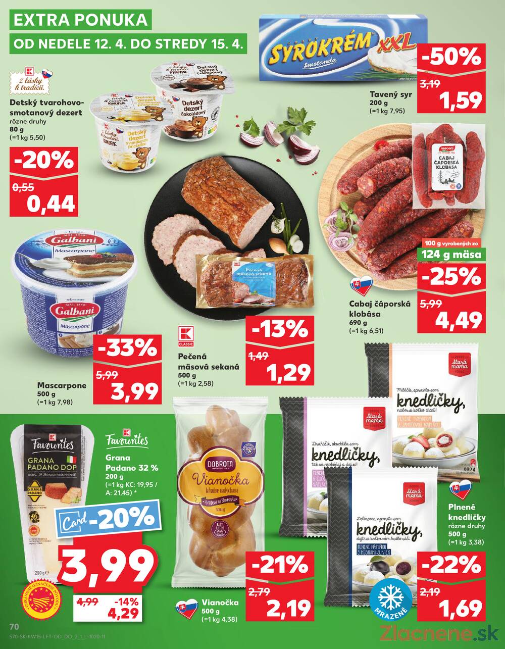 Kaufland 9.4. - 15.4. - Kaufland Dubnica nad Váhom
