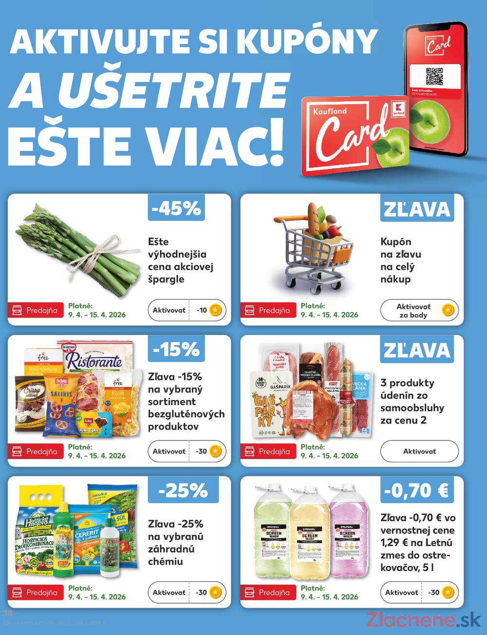 Kaufland 9.4. - 15.4. - Kaufland Kežmarok