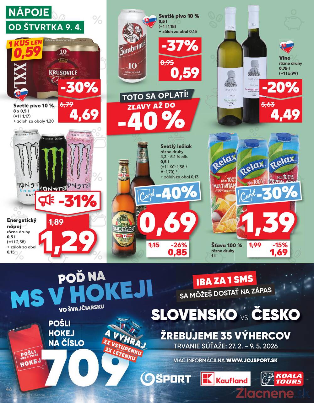 Kaufland 9.4. - 15.4. - Kaufland Rožňava