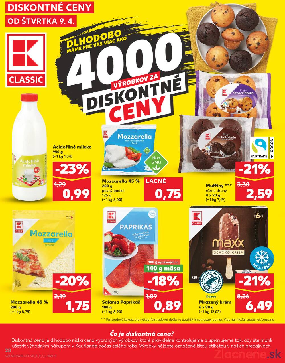 Kaufland 9.4. - 15.4. - Kaufland (A. H. Škultétyho, Veľký Krtíš)