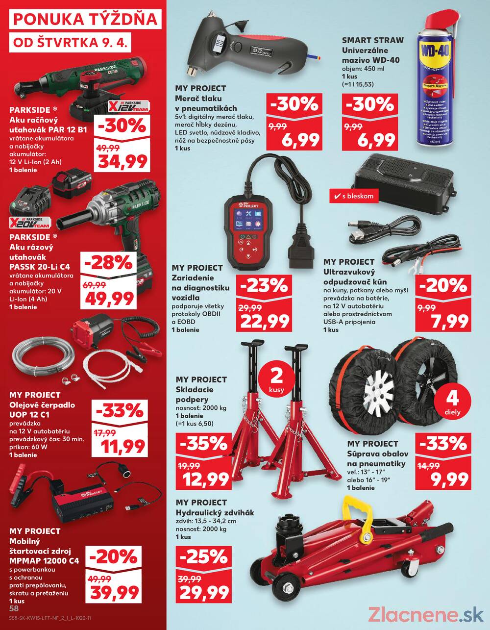 Kaufland 9.4. - 15.4. - Bratislava-Patrónka