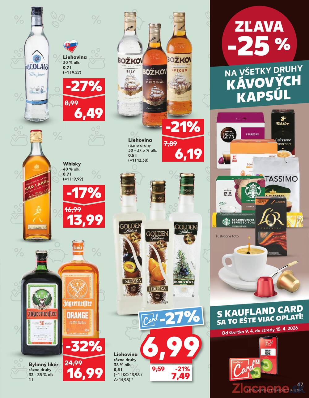 Kaufland 9.4. - 15.4. - Kaufland Zvolen