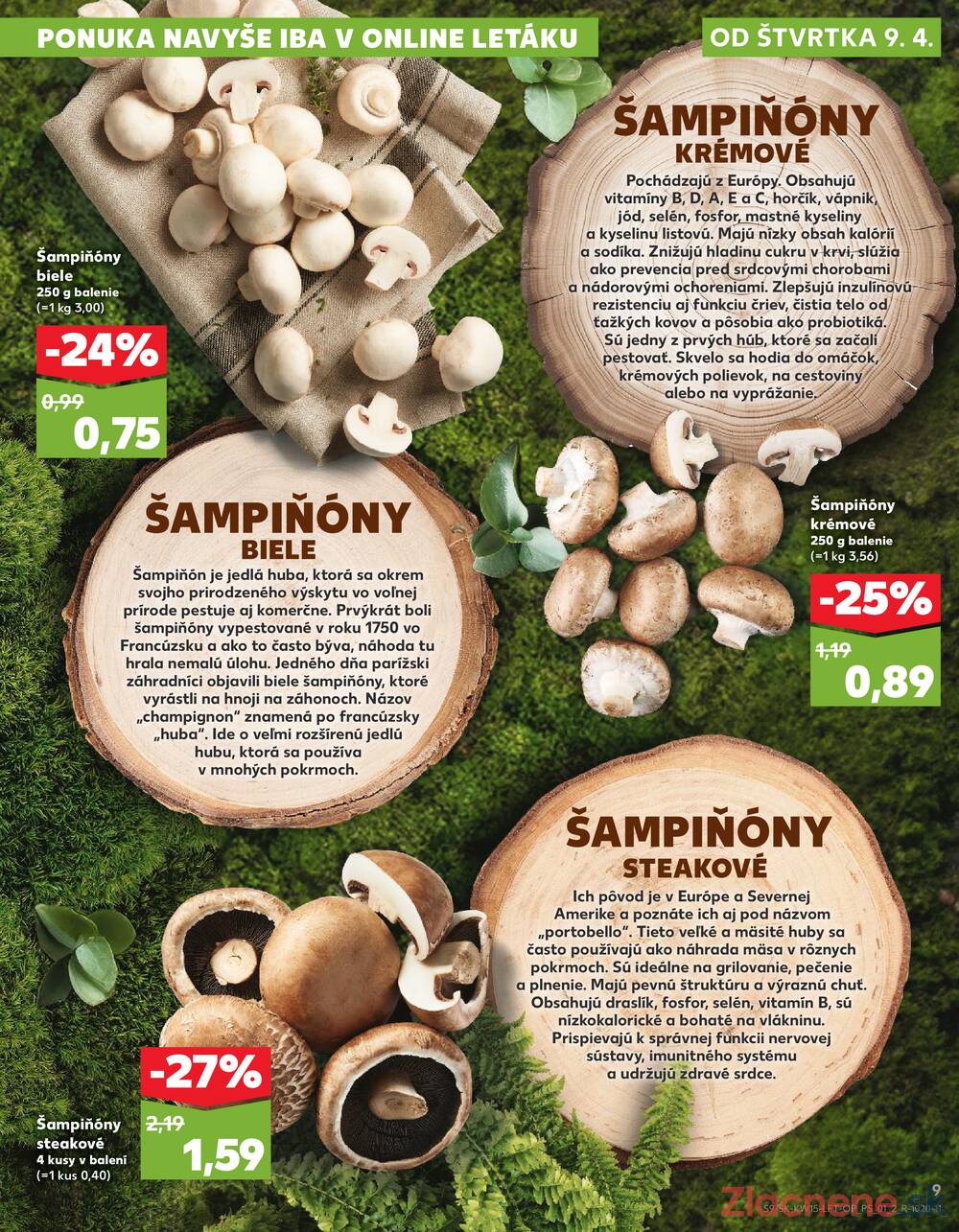 Leták Kaufland - Kaufland 9.4. - 15.4. - Kaufland Martin-Podhaj - strana 9 Leták Kaufland - Kaufland 9.4. - 15.4. - Kaufland Martin-Podhaj - strana 9