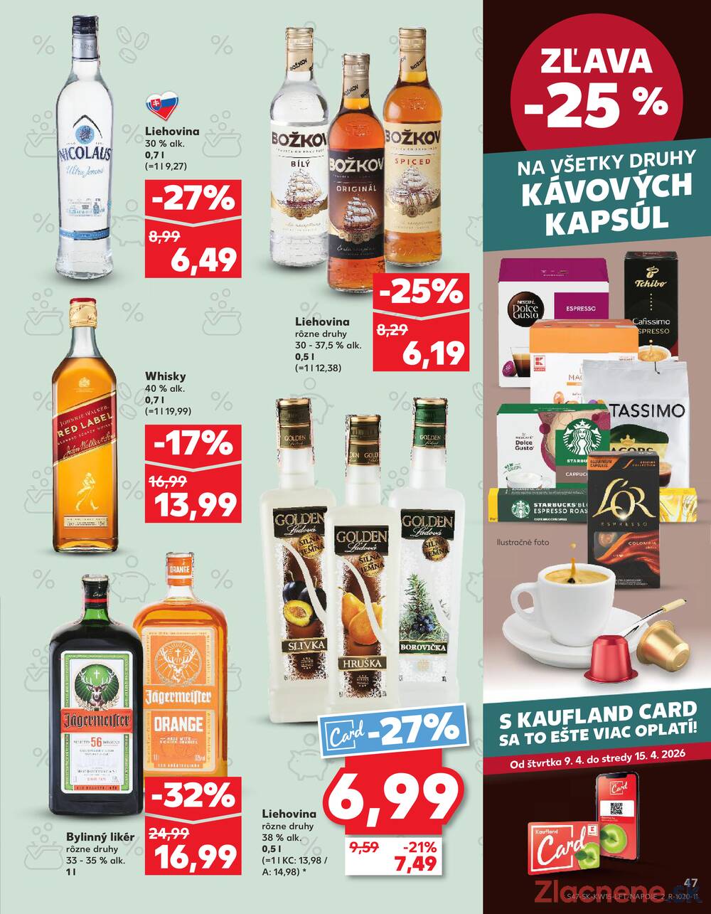 Kaufland 9.4. - 15.4. - Kaufland Ružomberok