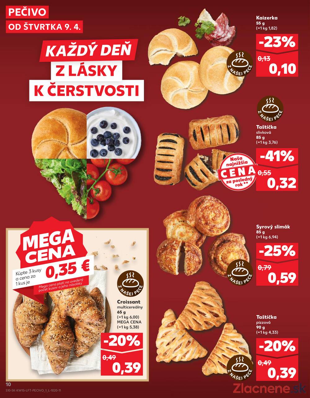 Leták Kaufland - Kaufland 9.4. - 15.4. - Kaufland Banská Bystrica - Radvaň - strana 10