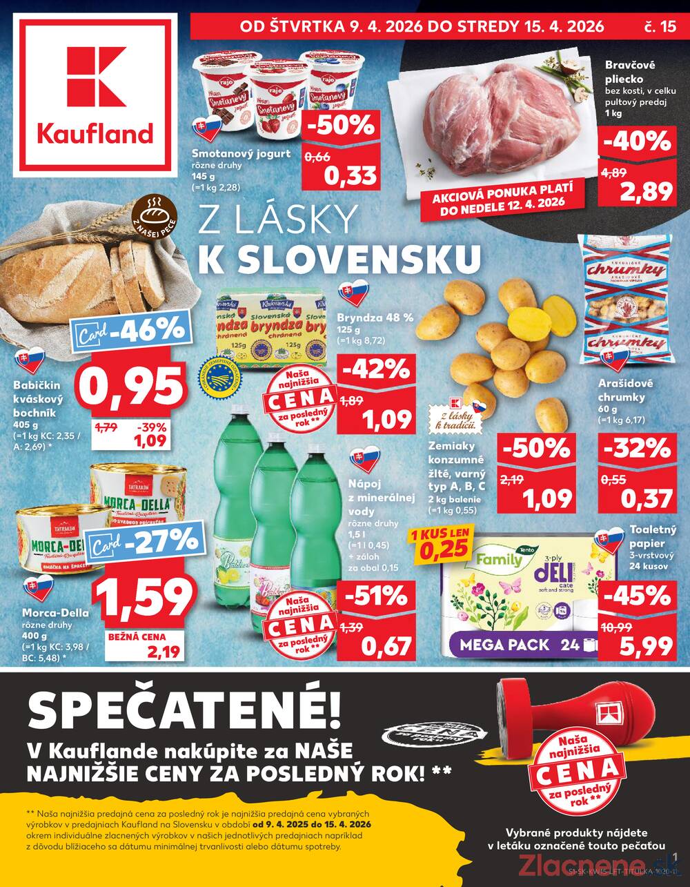 Kaufland 9.4. - 15.4. - Kaufland Prešov - Sídlisko 3