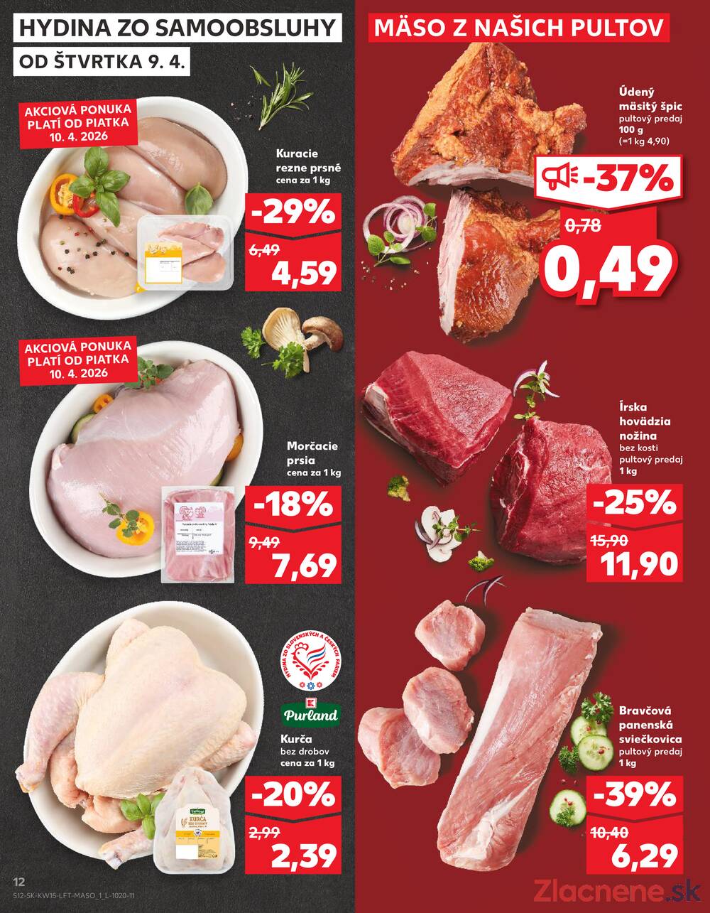 Leták Kaufland - Kaufland 9.4. - 15.4. - Kaufland Žiar nad Hronom - strana 12