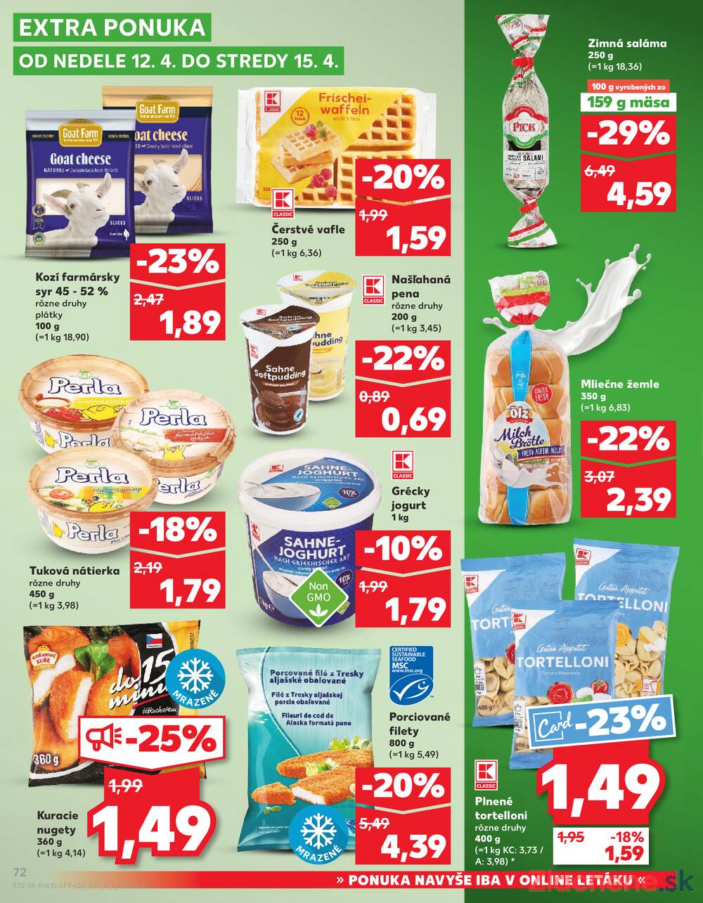 Kaufland 9.4. - 15.4. - Kaufland Košice - Popradská 