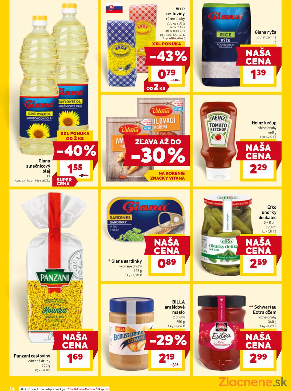 BILLA od 7.4. do 14.4.2026