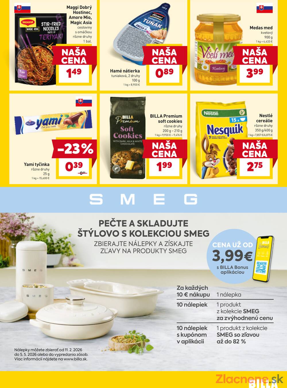 BILLA od 7.4. do 14.4.2026