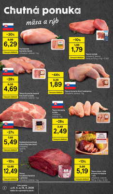 Tesco supermarkety od 8.4. do 14.4.2026