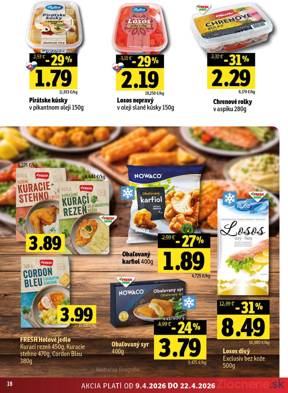 Leták Fresh - Fresh do 22.4. - strana 18