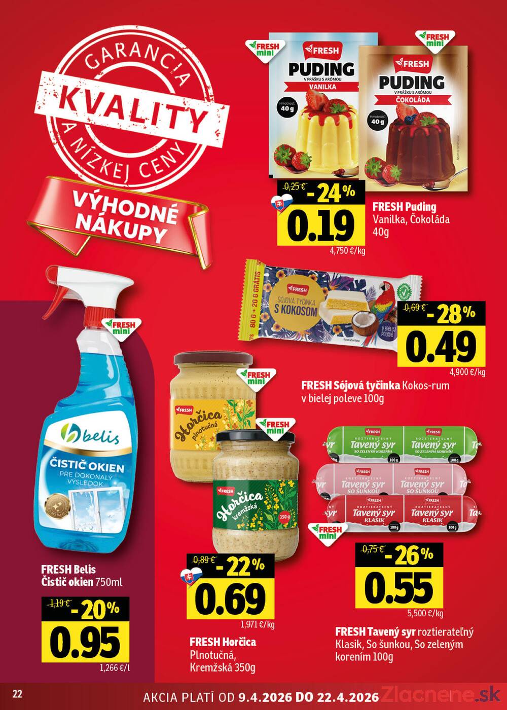 Leták Fresh - Fresh do 22.4. - strana 22