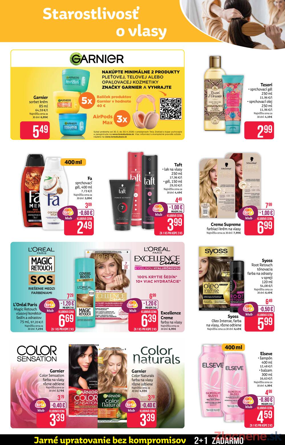 TETA drogerie do 22.4.