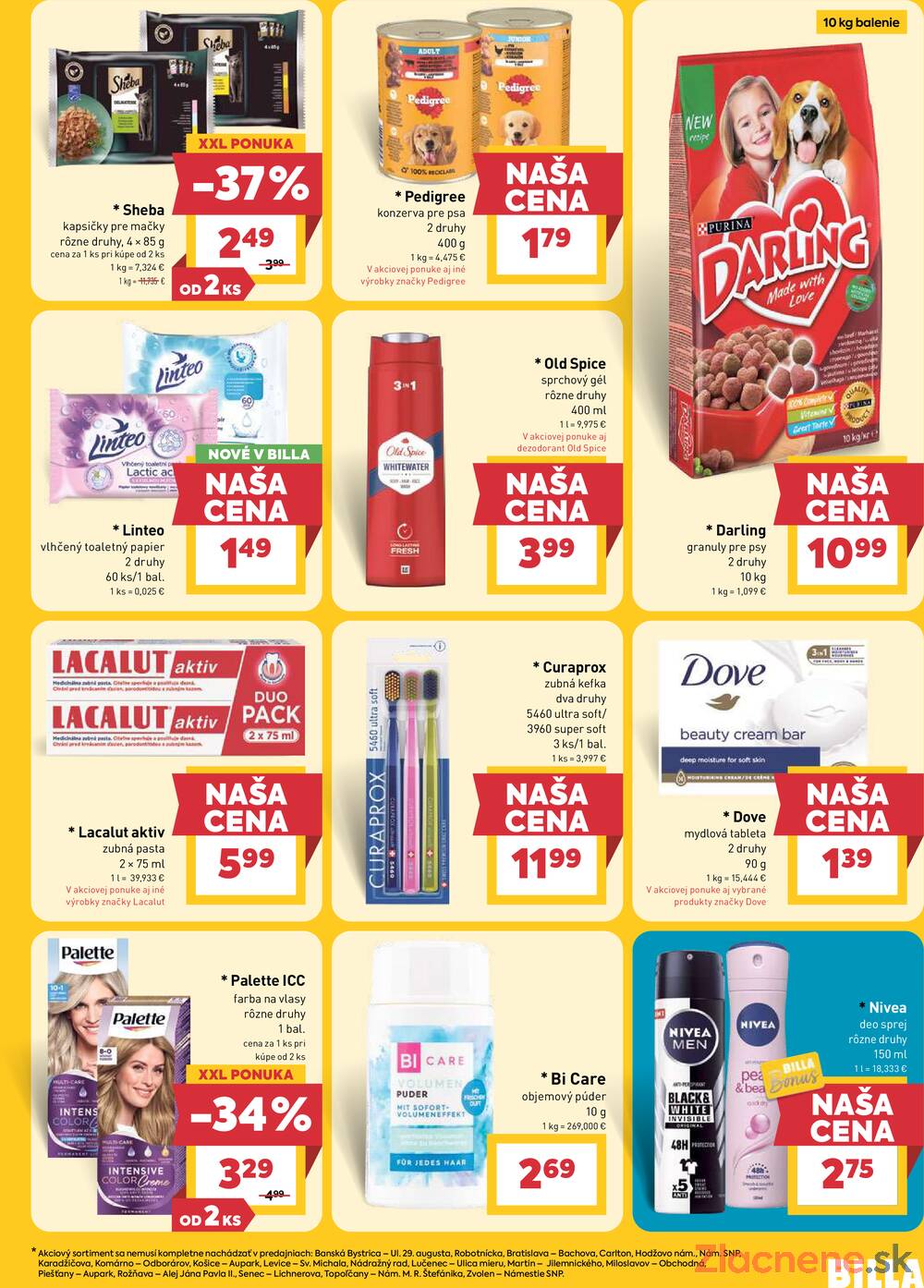 BILLA od 15.4. do 21.4.2026