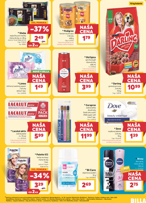 BILLA od 15.4. do 21.4.2026