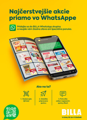 BILLA od 15.4. do 21.4.2026