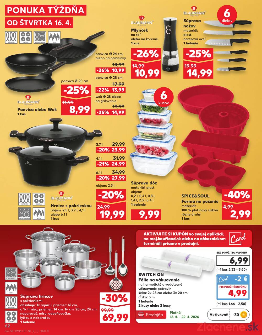 Kaufland 16.4. - 22.4. - Kaufland Tvrdošín