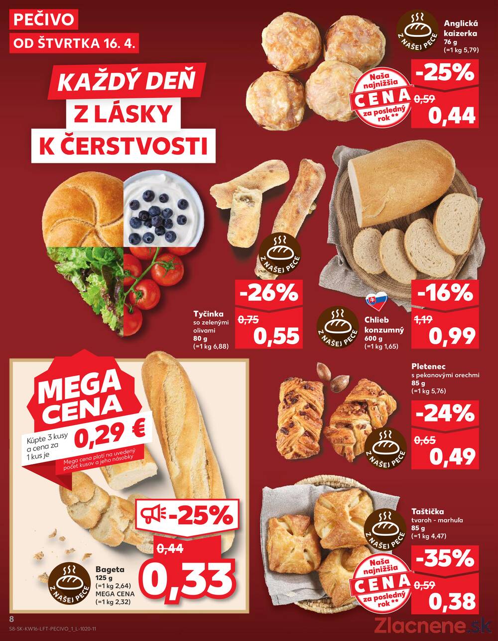 Leták Kaufland - Kaufland 16.4. - 22.4. - Kaufland Bytča - strana 8