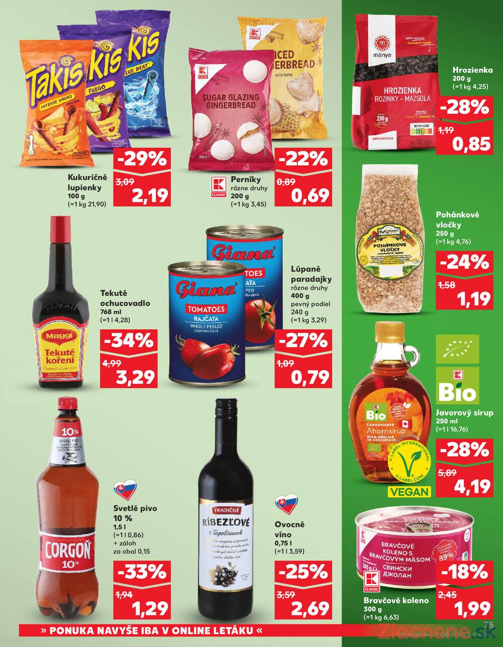 Leták Kaufland - Kaufland 16.4. - 22.4. - Kaufland Piešťany - strana 75