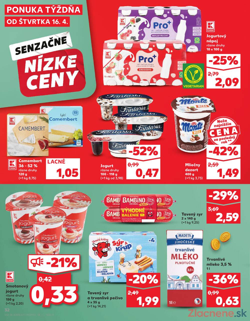 Kaufland 16.4. - 22.4. - Kaufland Senec