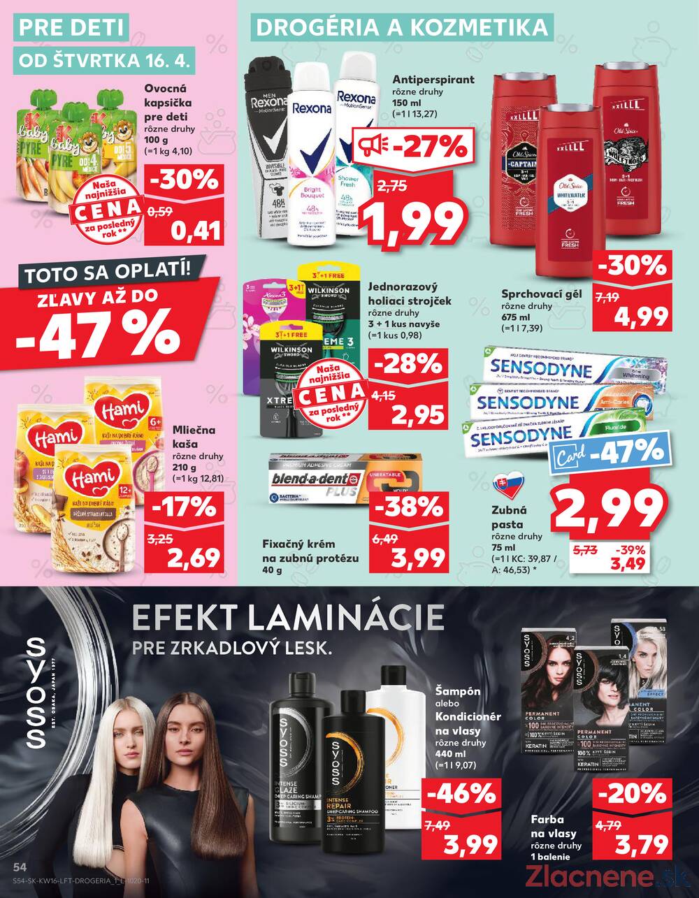 Kaufland 16.4. - 22.4. - Kaufland Sereď