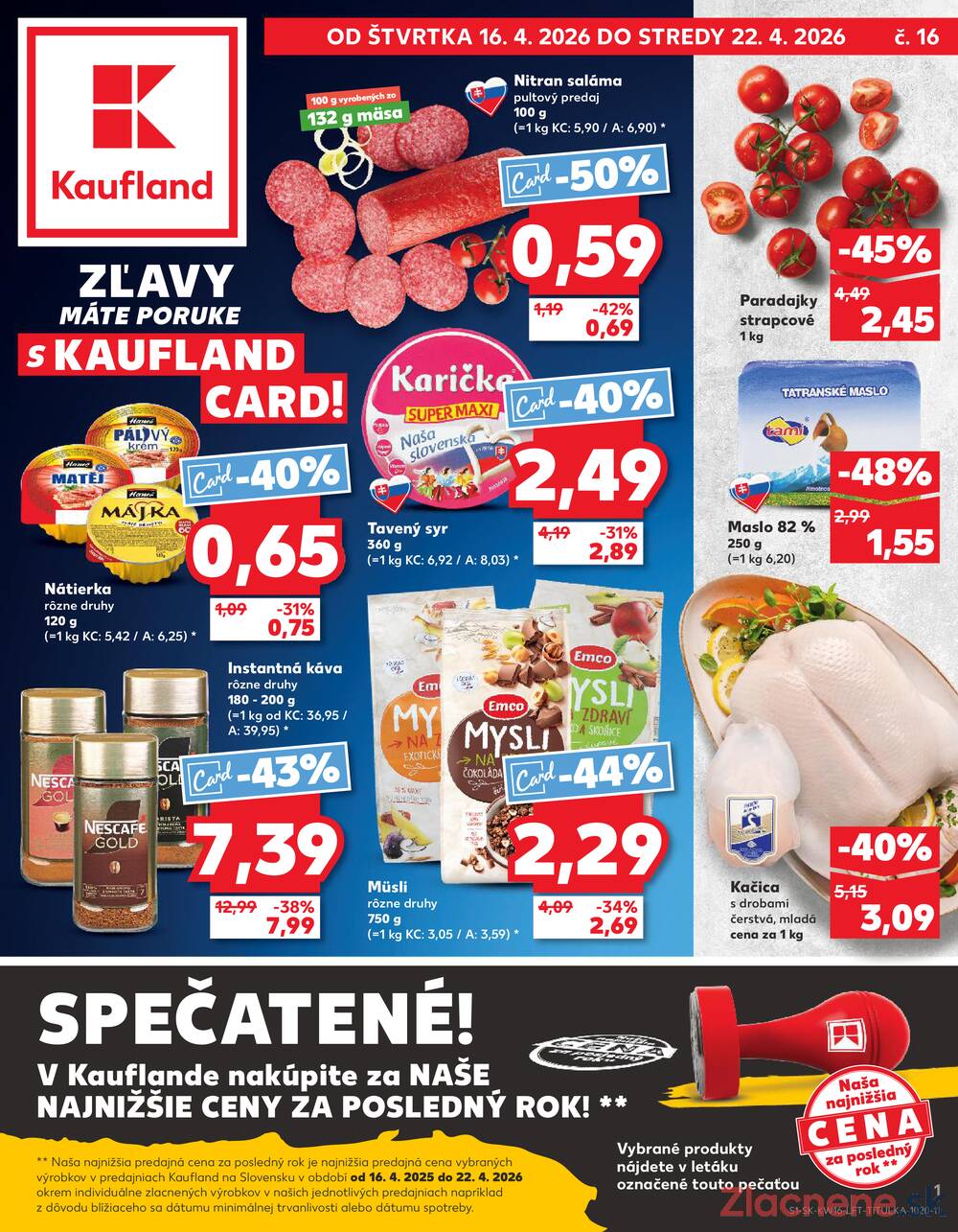 Kaufland 16.4. - 22.4. - Kaufland Bánovce nad Bebravou