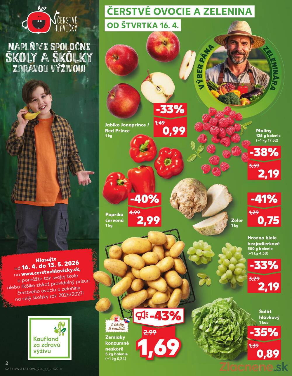 Kaufland 16.4. - 22.4. - Kaufland Topoľčany