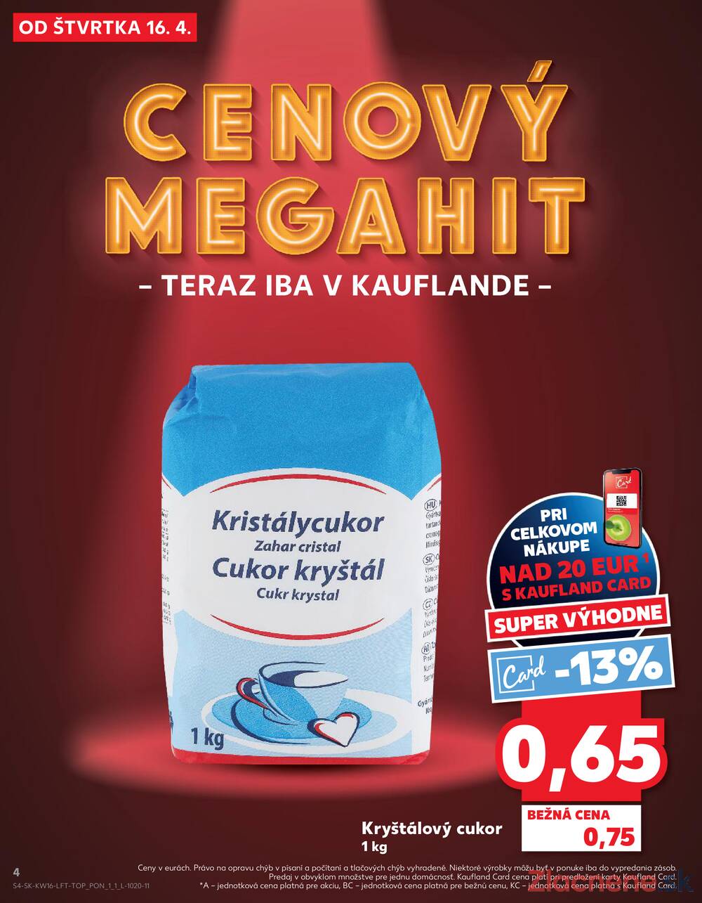 Kaufland 16.4. - 22.4. - Kaufland Prešov - Sídlisko 3
