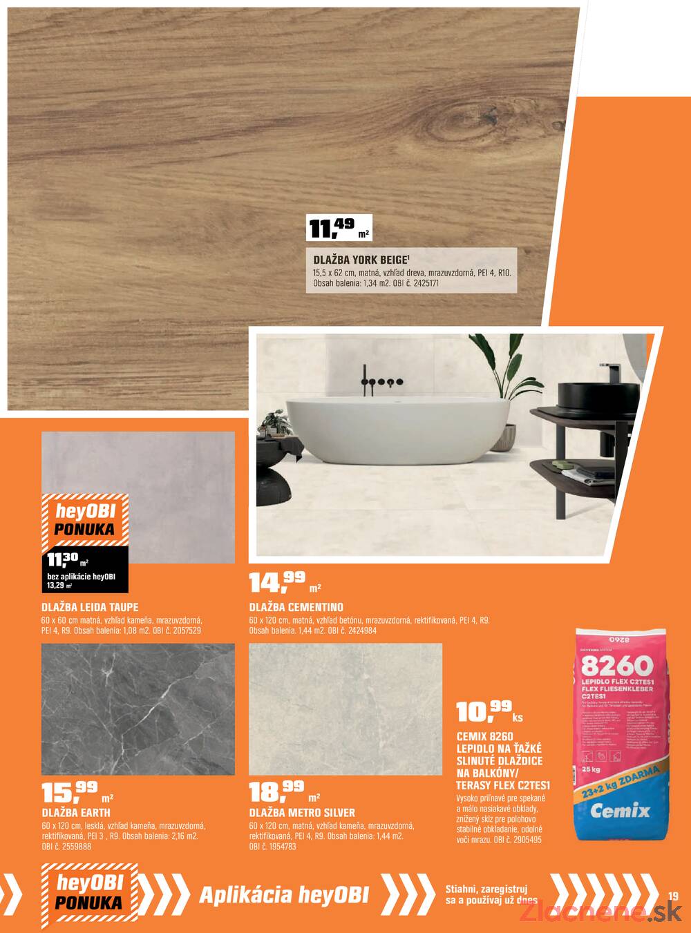 Leták OBI - OBI 14.4. - 30.4. - strana 21