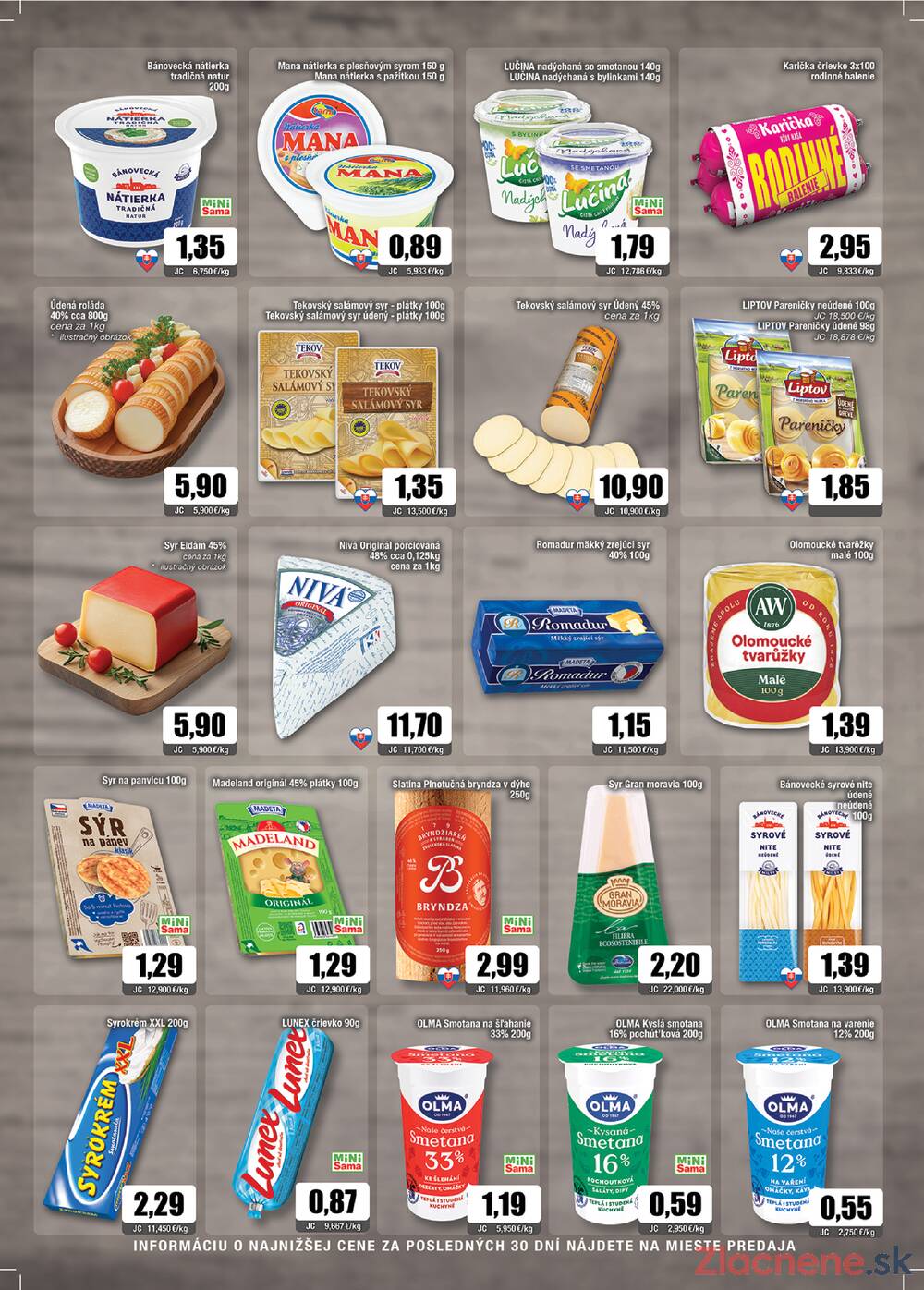 Leták SAMA  - SAMA do 28.4. - strana 3