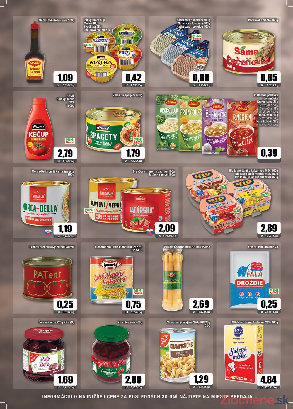 Leták SAMA  - SAMA do 28.4. - strana 5