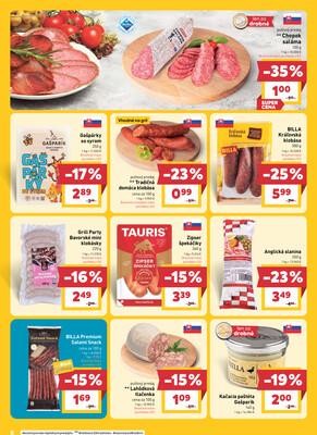 BILLA od 22.4. do 28.4.2026