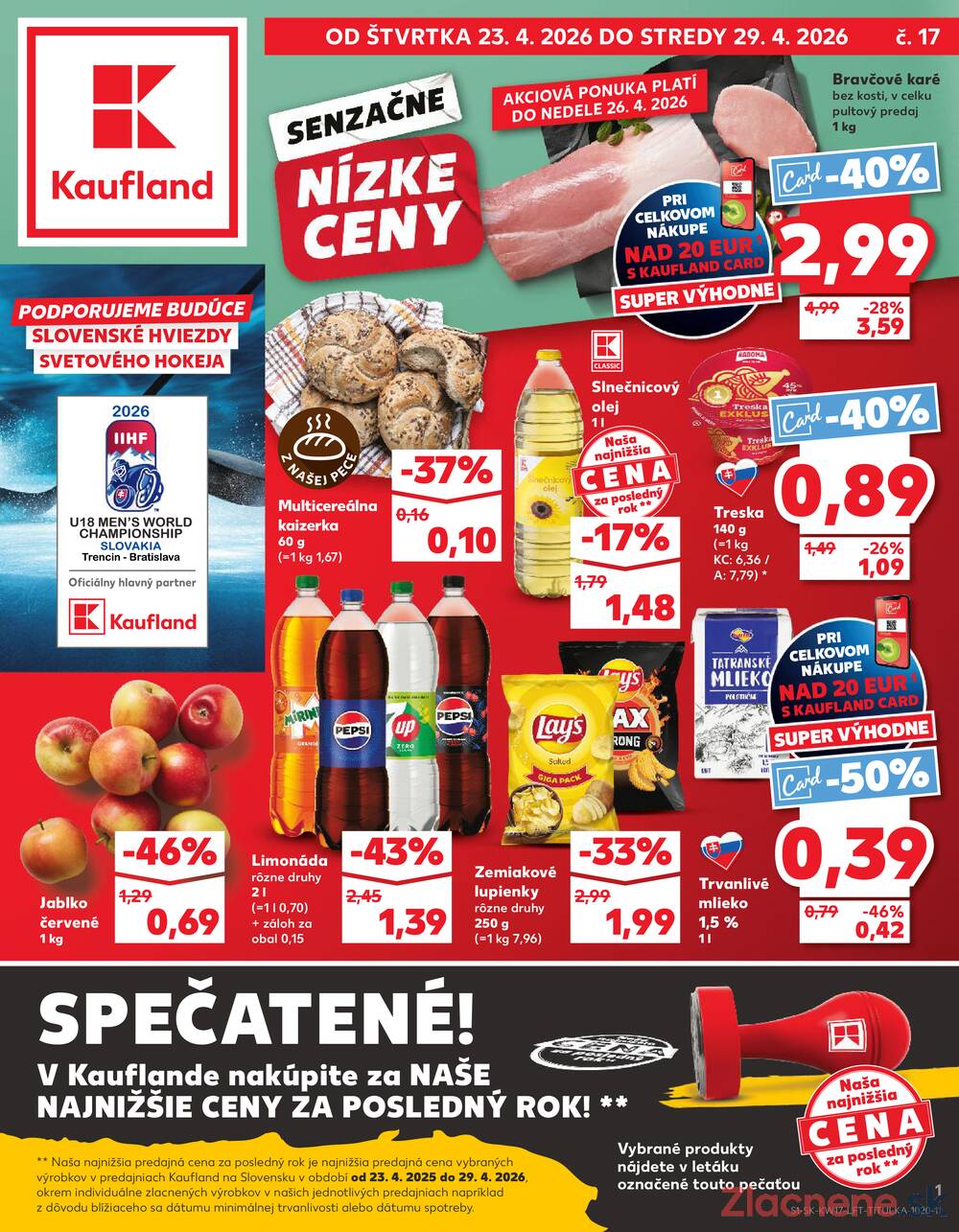 Leták Kaufland - Kaufland 23.4. - 29.4. - Kaufland Bytča - strana 1