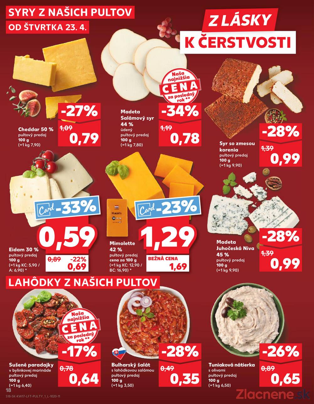 Kaufland 23.4. - 29.4. - Kaufland Dubnica nad Váhom