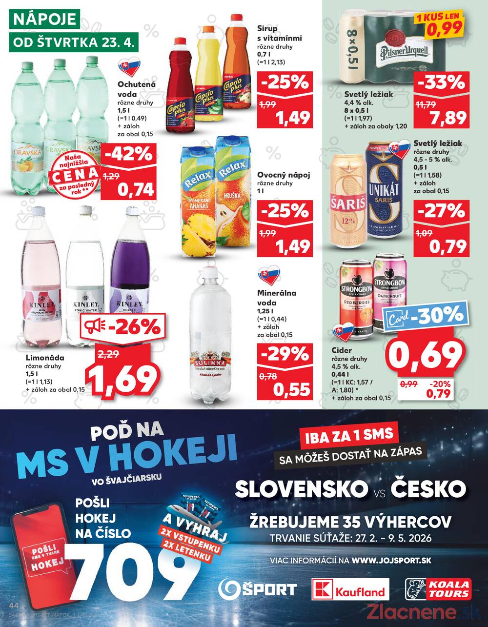 Kaufland 23.4. - 29.4. - Kaufland Dubnica nad Váhom