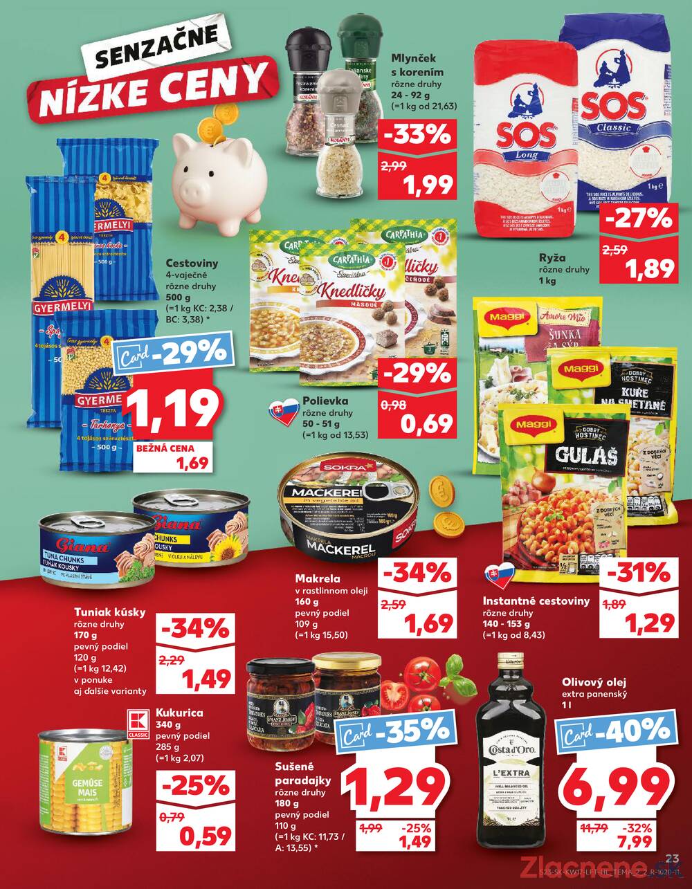 Kaufland 23.4. - 29.4. - Kaufland Stará Ľubovňa