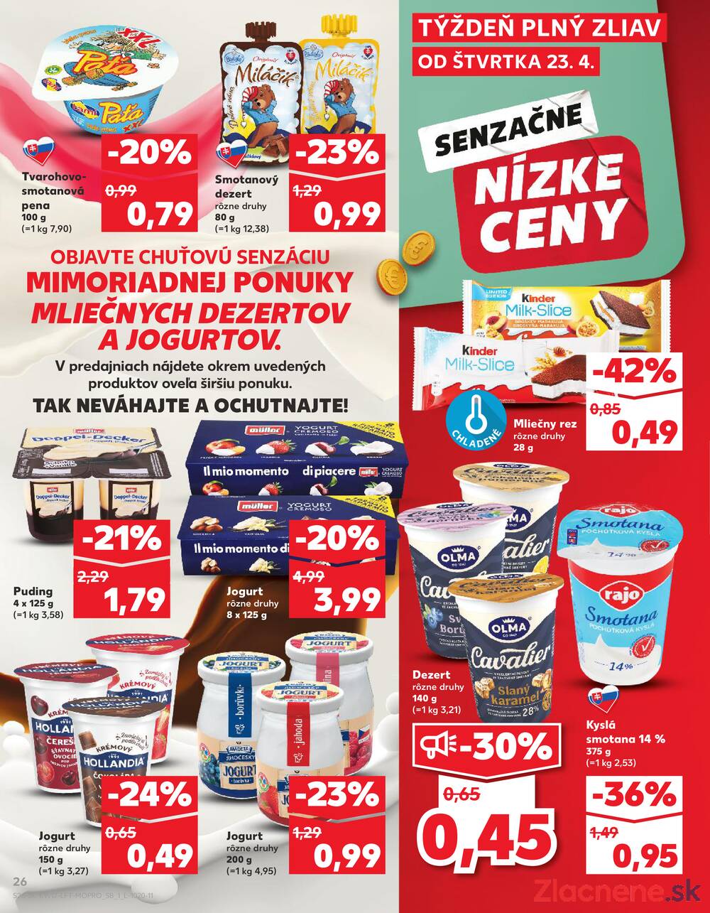 Kaufland 23.4. - 29.4. - Kaufland Šaľa