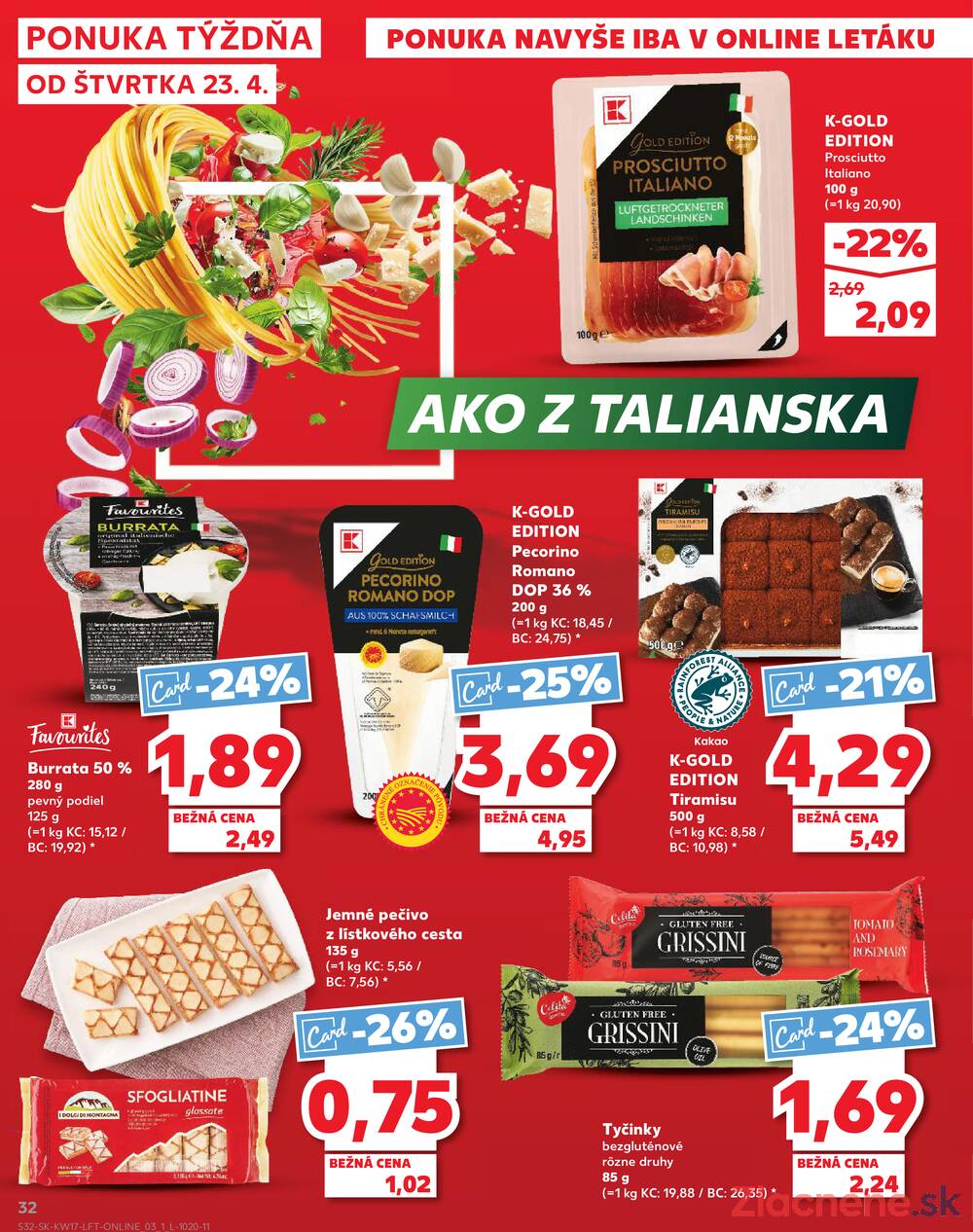 Kaufland 23.4. - 29.4. - Kaufland Nové Mesto nad Váhom