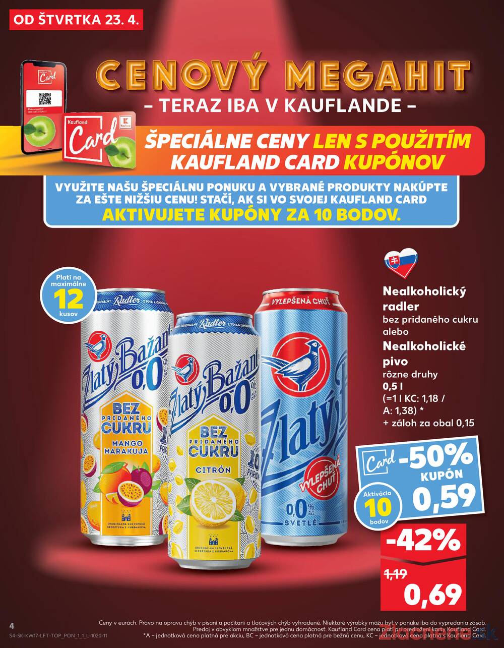 Kaufland 23.4. - 29.4. - Kaufland Partizánske