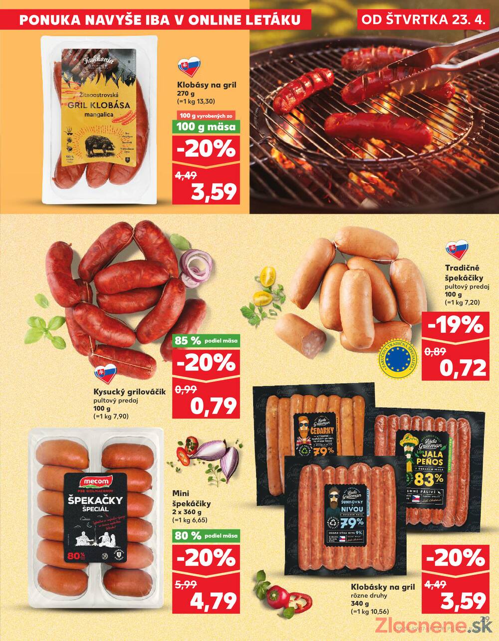 Kaufland 23.4. - 29.4. - Kaufland Partizánske