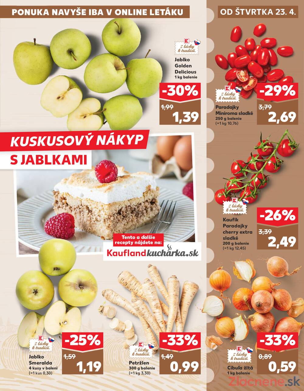 Kaufland 23.4. - 29.4. - Kaufland Bratislava - Petržalka