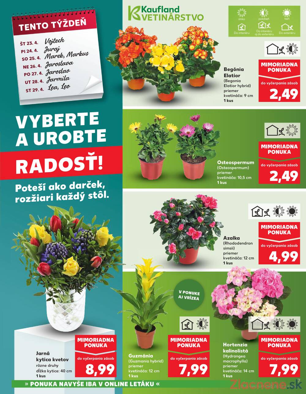 Kaufland 23.4. - 29.4. - Kaufland Bratislava - Podunajské Biskupice