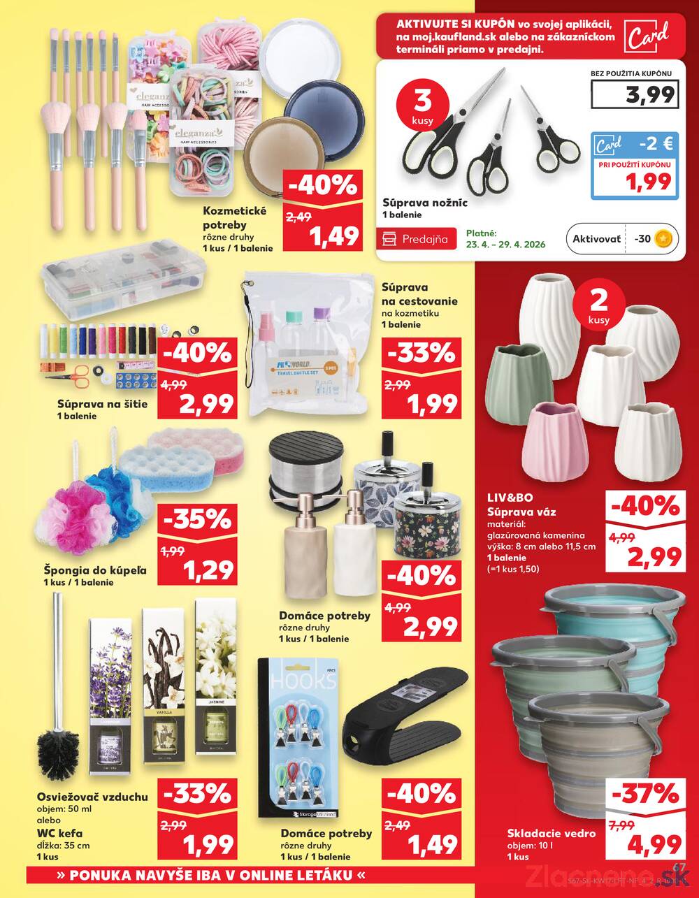 Kaufland 23.4. - 29.4. - Kaufland Bratislava - Podunajské Biskupice