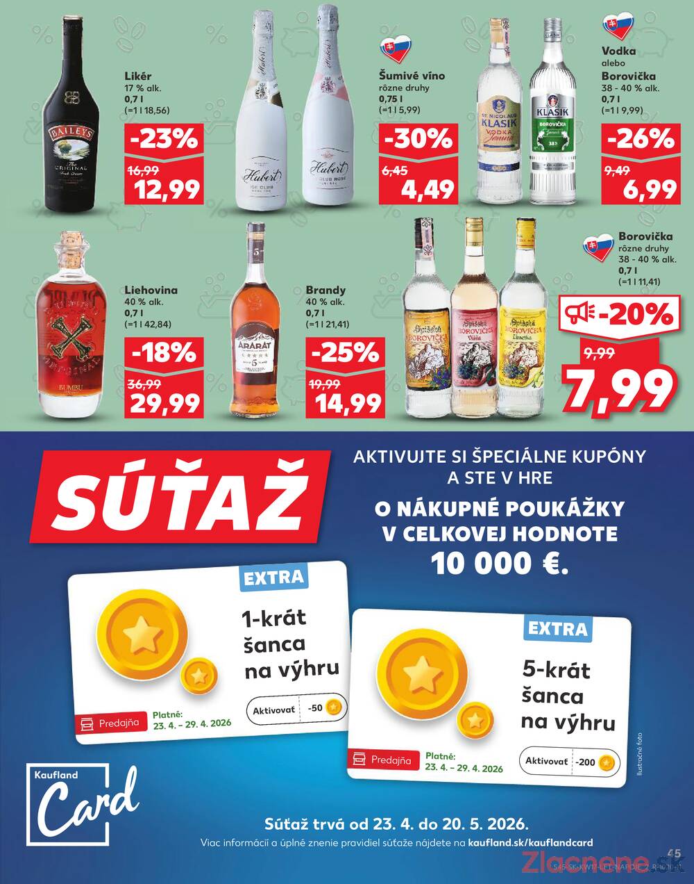 Kaufland 23.4. - 29.4. - Kaufland Trnava - Trstínska cesta