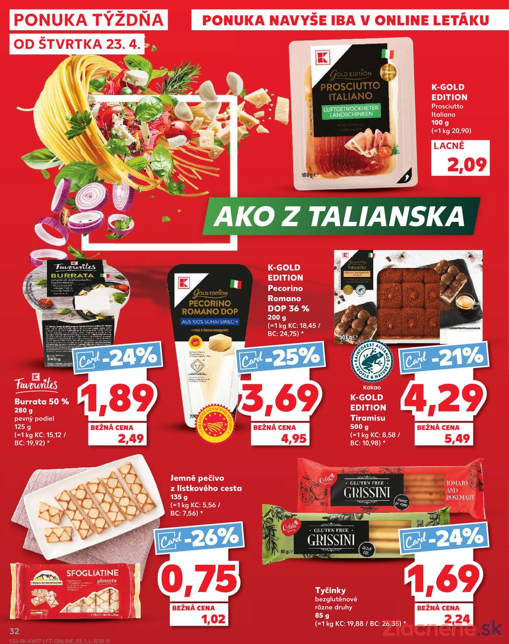Kaufland 23.4. - 29.4. - Kaufland Liptovský Mikuláš